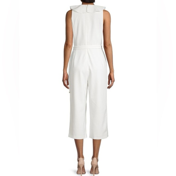 Tommy Hilfiger Belted Cropped Jumpsuit Size 12 - Picture 2 of 9